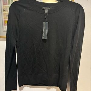 NWT Banana Republic Black Sweater